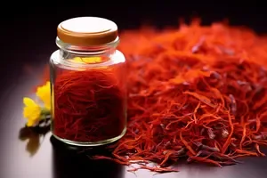 تصویر 1 از زعفران نیم گرمی گلستان با بسته‌ بندی کوچک و کیفیت قابل‌ قبول